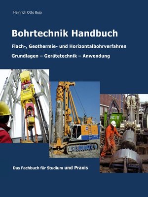 cover image of Handbuch der Bohrtechnik